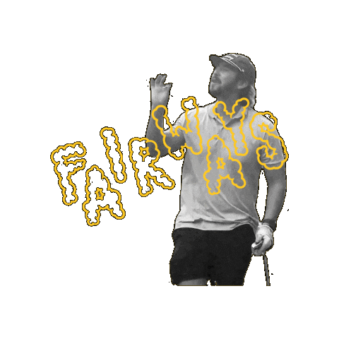 Golf Smoke Sticker by NOTNOBODY.