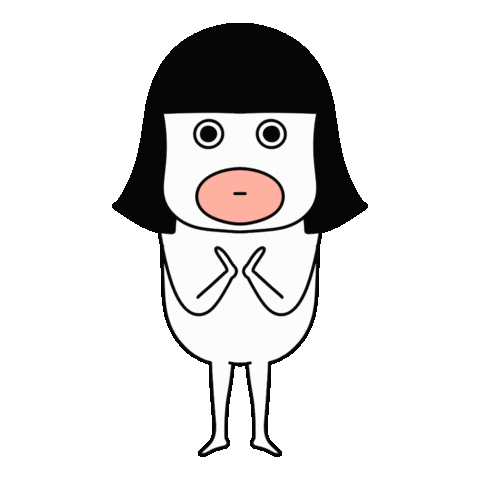 Girl Hands Sticker