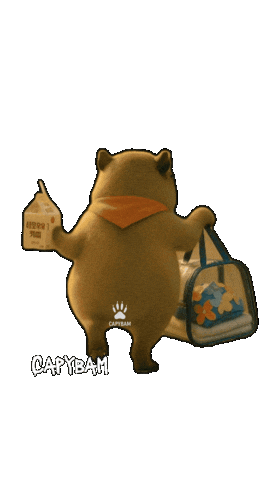 Excited On My Way Sticker