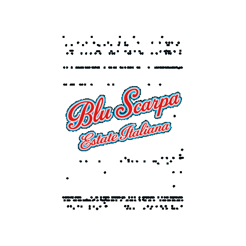 Bluscarpaestateitaliana Sticker by Blu Scarpa