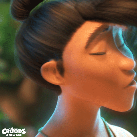 Dreamworks Animation Flirt GIF by The Croods: A New Age