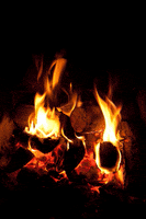 fireplace GIF
