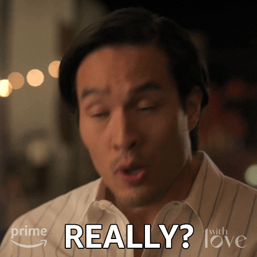 Shocked With Love GIF by Amazon Prime Video