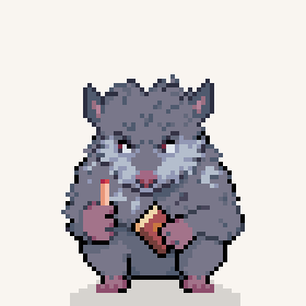 Fire Possum GIF by Cigarettes At Sunset