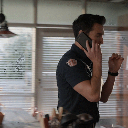 Talking Phone Call GIF by ABC Network