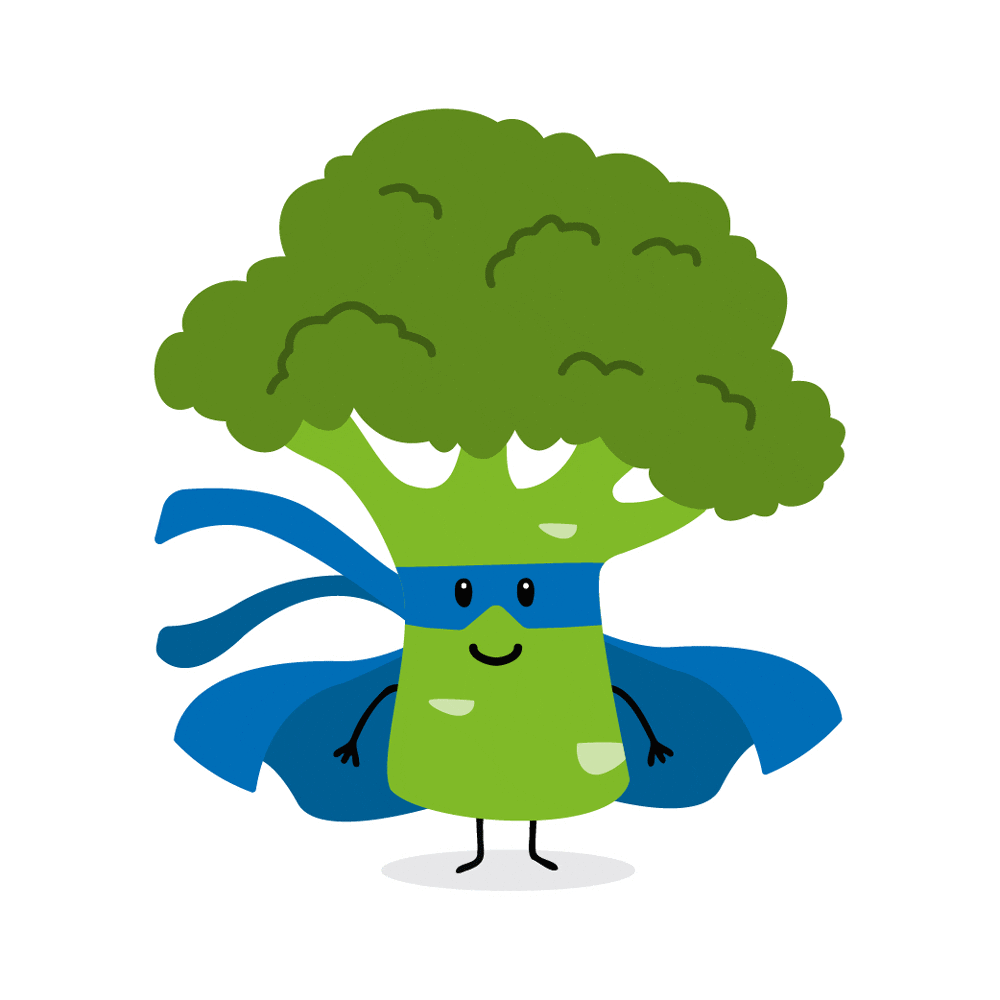 Heroes Broccoli Sticker by Studiwerk Hannover