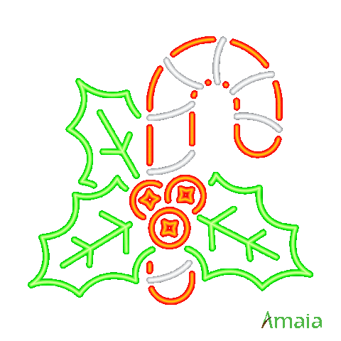 Merry Christmas Sticker by Amaia Land