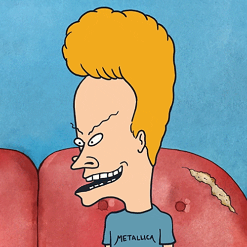 Happy Beavis And Butthead GIF by Paramount+