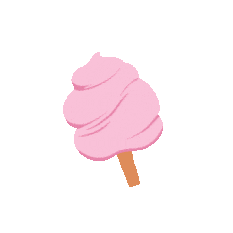 Cotton Candy Sticker by Erstwilder