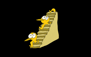 stairs turnover GIF by Steven Kraan