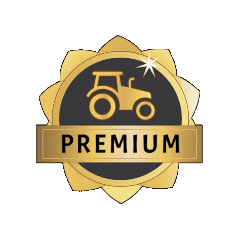 Premium Bauer Sticker by Bauernhofurlaub.de