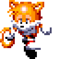 Tails Knuckles Sticker