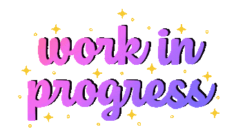 Work In Progress Sticker