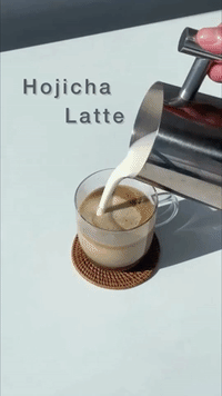 Hojicha Latte Recipe
