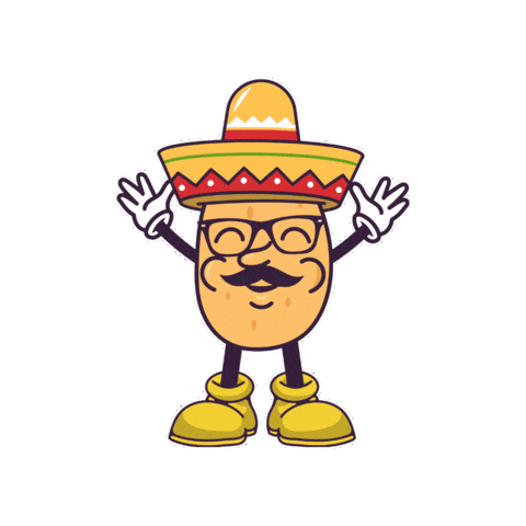 Mister Tater Sticker