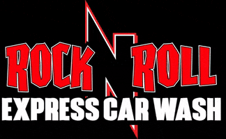 monarchmarketing rock n roll car wash GIF