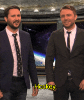 ren and stimpy hockey GIF by Syfy’s The Wil Wheaton Project
