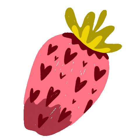 Summer Strawberry Sticker