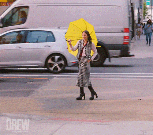 Happy New York City GIF by The Drew Barrymore Show