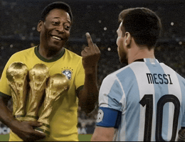 Selecao Brasileira Messi GIF