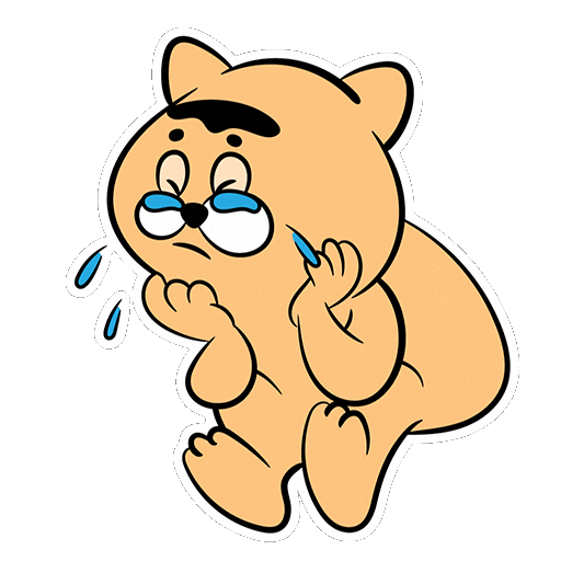 Cry Sticker