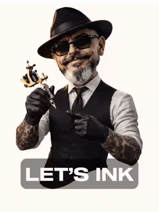 New Tattoo GIF by SkullyTattoo