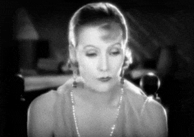 greta garbo but her face GIF by Maudit