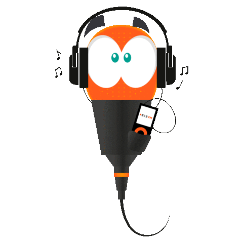 Radio Mike Sticker by escsfm
