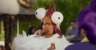 Hungry Chicken GIF by Squad Busters