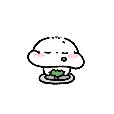 강아지 Eating Sticker