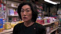 cant tell jean yoon GIF by Kim's Convenience
