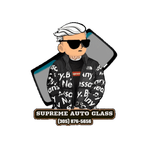 Sag Windshield Sticker by Supreme Auto Glass