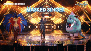 Happy Ivete Sangalo GIF by The Masked Singer Brasil
