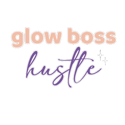 Glow Boss Sticker by HTP Clothing