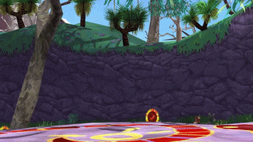 Spit Out Crash Landing GIF by TY the Tasmanian Tiger