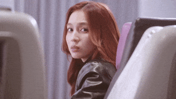 Awkward Look Around GIF