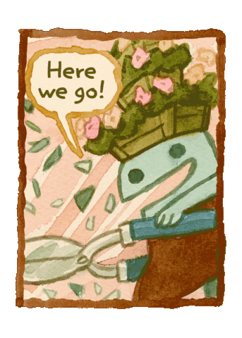 Here We Go Sticker by Tundra