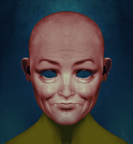 Art Masks GIF by Colin Raff - Find & Share on GIPHY