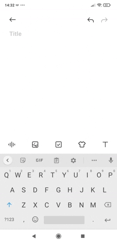 Typing GIF