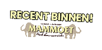 Mammoet oude bouwmaterialen Sticker