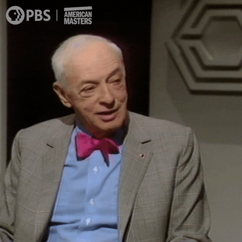 Author Laughing GIF by American Masters on PBS
