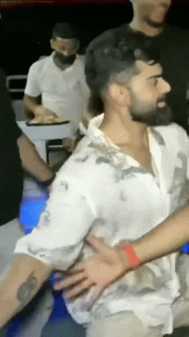 Celebrating Virat Kohli GIF by Mayanksuyal