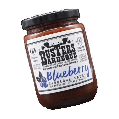 Bustersblueberrybbq Sticker by bustersbbq