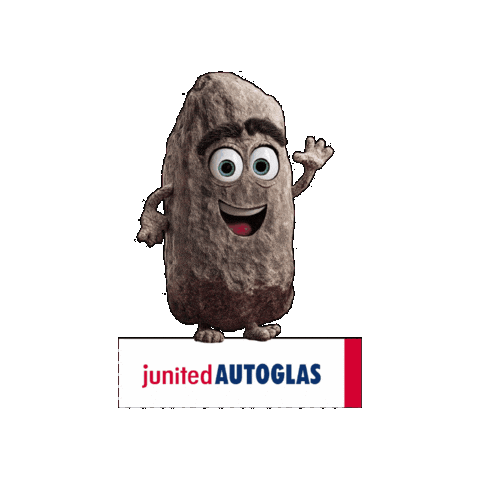 Stein Hugh Sticker by junited AUTOGLAS