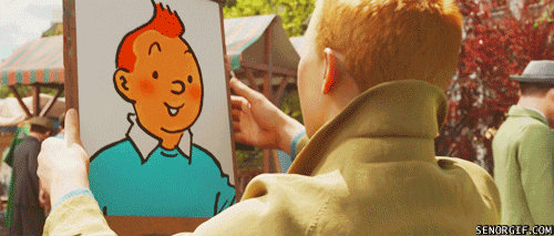 Image result for The Adventures of Tintin animated gif