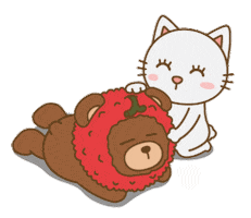 Sad Mood Sticker by LYCHEE AND FRINEDS