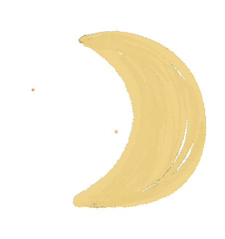 Night Moon Sticker