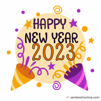 Happy New Year Fun GIF by sendwishonline.com