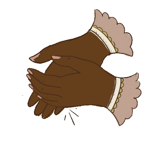 Clap Applause Sticker by Bonnie Christine