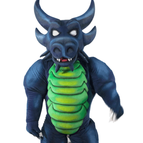 Dragon Unaq Sticker by Universidad Aeronáutica en Querétaro